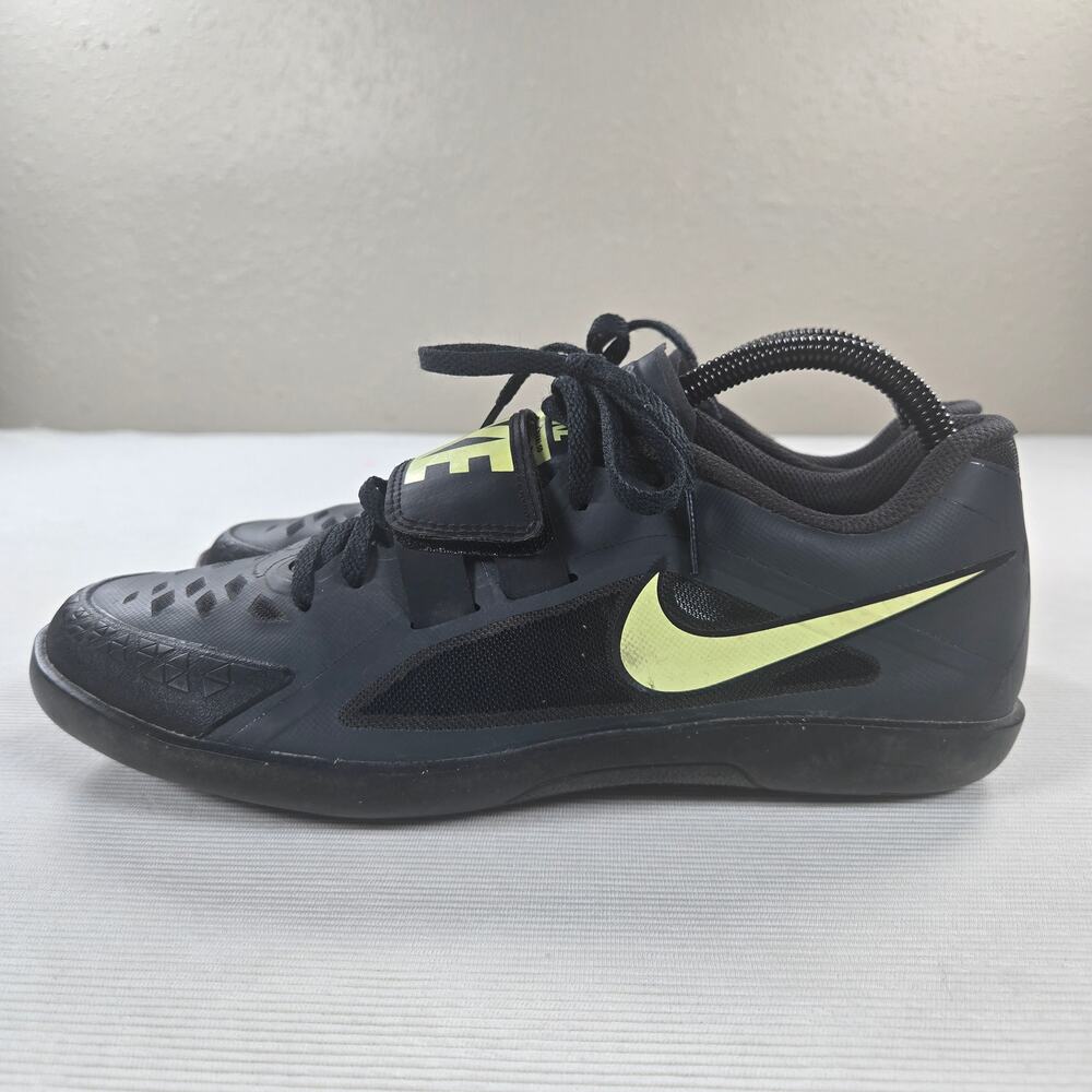 Nike Track and Field Zoom Rival SD2 Anthracite Lemon Twist Throwing Shoes Size 7